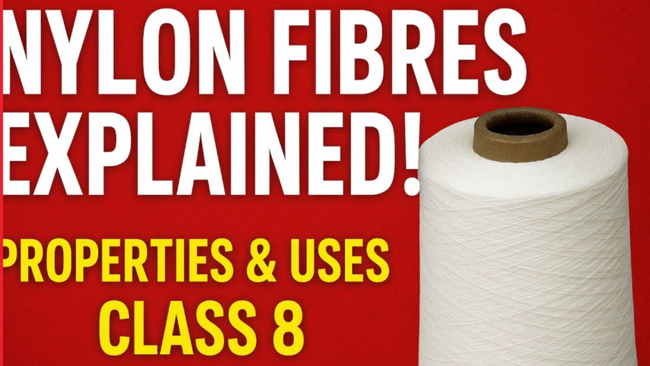 Nylon Fibres | Properties, Uses, Advantages | Synthetic Fibre Class 8 Science