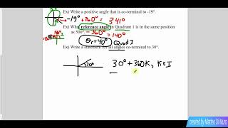 Chapter 6 Trigonometry 6.1