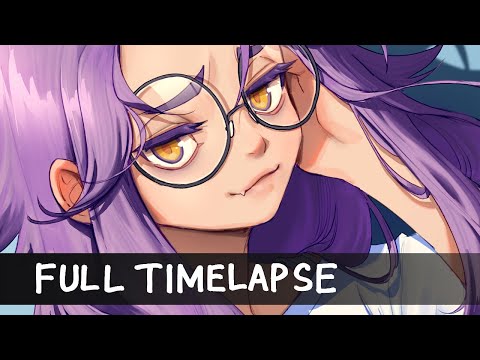 pikat hair painting (speedpaint)