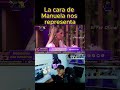 La cara de Manuela nos representa ,en la casa de los famosos 2026 ¿Ustedes qué opinan?