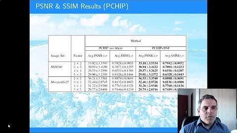 Short version of the presentation of my SIBGRAPI 2020 paper