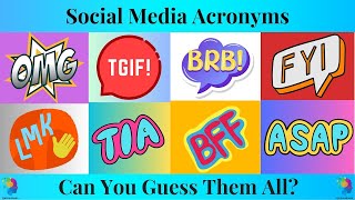 Guess the 15 Popular Acronyms QUIZ | Abbreviation Quiz | Rapid Quiz 2025