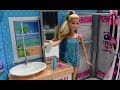 barbies glamour bathroom. barbi  kids toy. Fun World For Children. part one !