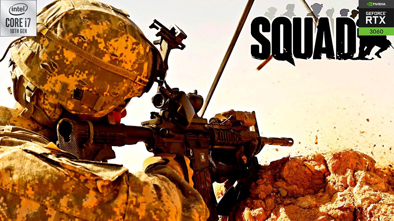 SQUAD : RTX 3060 + I7 10700 | 1080p ULTRA SETTINGS - YouTube