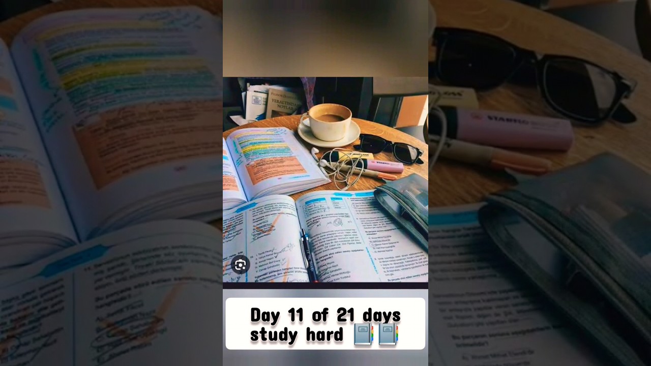 #study #studywithme day 11 of 21 days study hard 📔📔 - YouTube