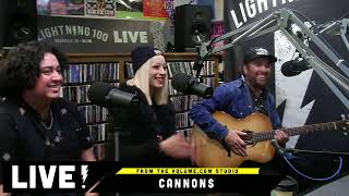 Cannons Performing “Bad Dream” and “Fire for You&quot; - Live at Lightning 100