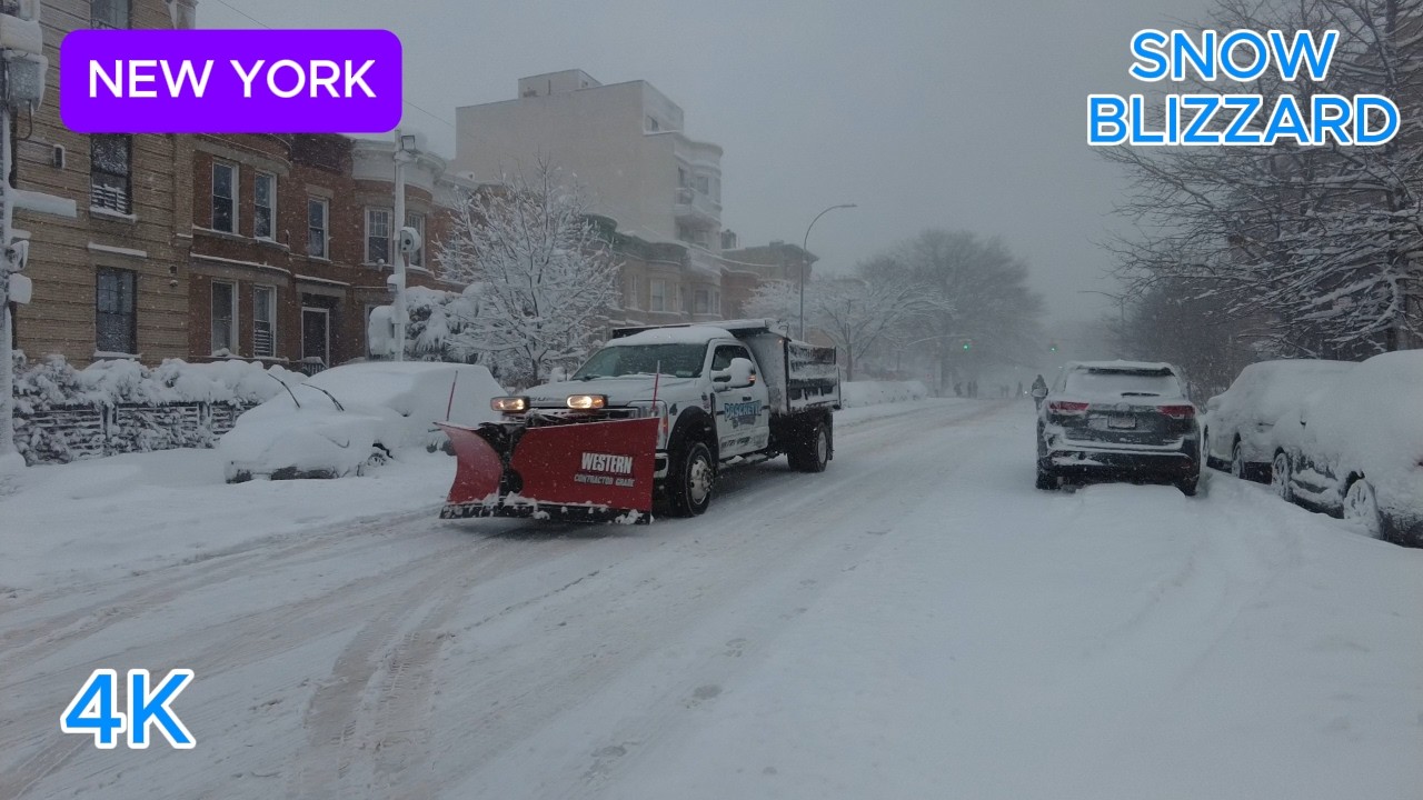 NYC Snow Blizzard 2026: The Day the City Shut Down(02 23, 26)!!! - YouTube