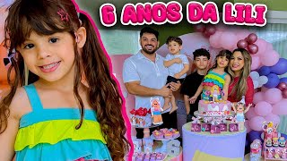 FIZEMOS UMA FESTA DO ROBLOX PARA O NIVER DE 6 ANOS DA ELIZA * Muitas surpresas! | Kathy Castricini