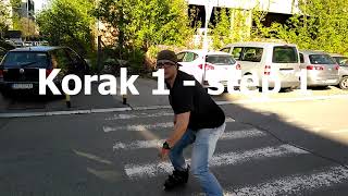 Skola rolera voznja unazad How to inline skate Nino