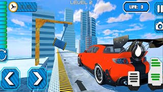 Mega Ramp Racing Car Stunt Challenge – Sports Car Driving Game - Android GamePlay #1 screenshot 4
