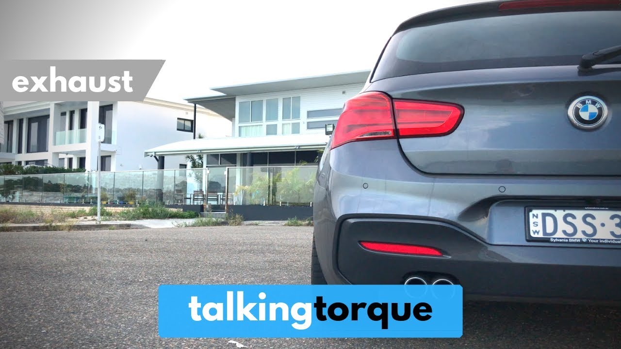 BMW 125i Exhaust Sound EcoPro vs COMFORT vs SPORT vs SPORT+ Mode YouTube