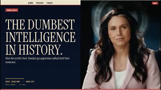 Tulsi Gabbard, Ukraine Biolabs, and the Dumbest Intelligence in History