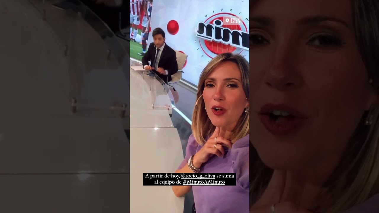 Fer Arena da la bienvenida a Rocío Oliva que debutó como columnista en C5N