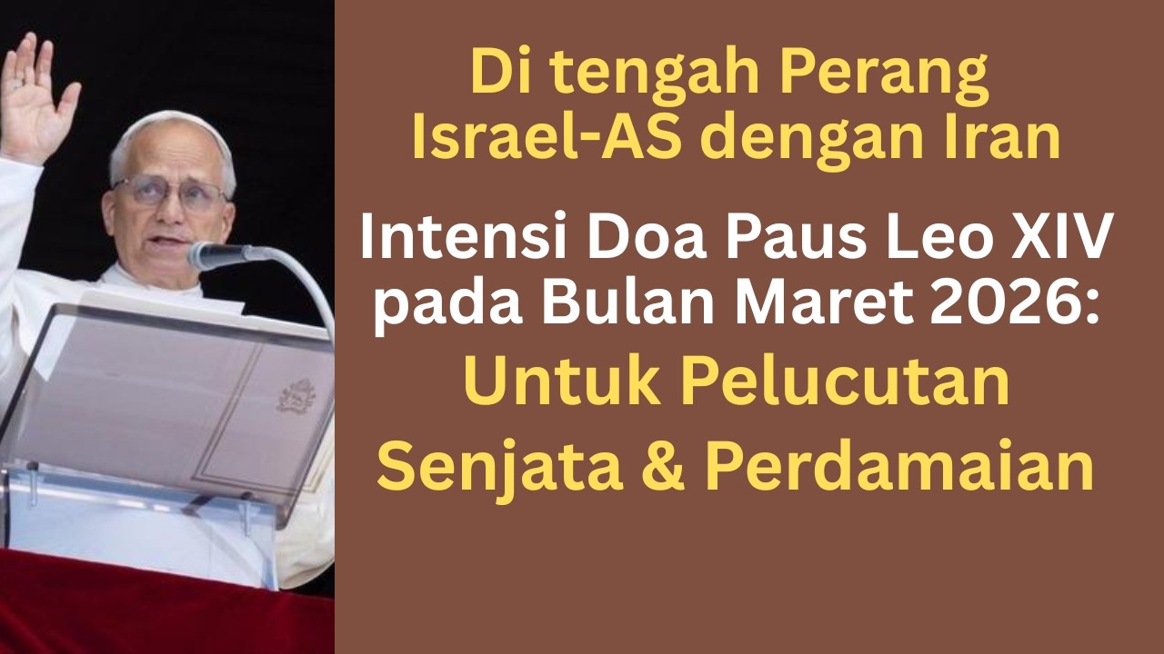 Paus Leo XIV: Jalan Perdamaian bukan Perang
