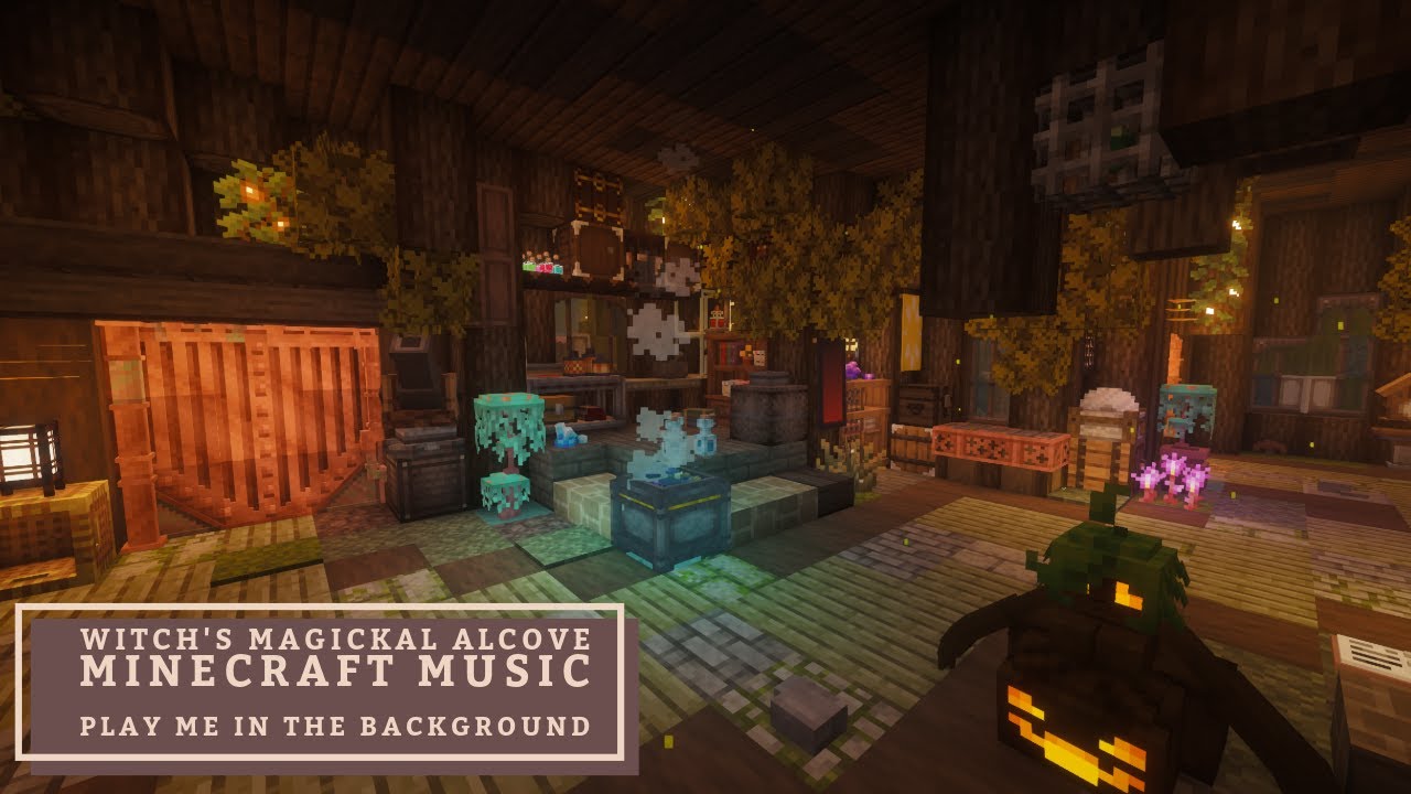 Fireflies, Magicke, & Giggles: Witch's Apothecary ⭐ Minecraft Music & Nature Sounds Background ⭐