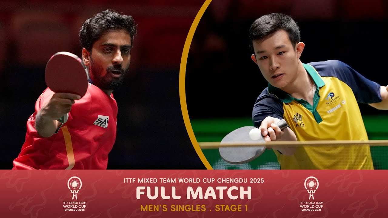 FULL MATCH | Sathiya Gnanasekarann vs Finn Luu | ITTF Mixed Team World Cup 2025 (Stage 1)