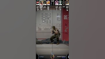 Unbelievable 1v5 Ace with the SCAR-20 🤯 #dust2 #gaming