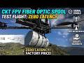 60KM FPV Fiber Optic Spool | Zero Latency &amp; Anti-Jamming | Official Flight Test
