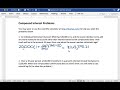 Sections 3.1 and 3.2 Activity: Compound Interest Problems