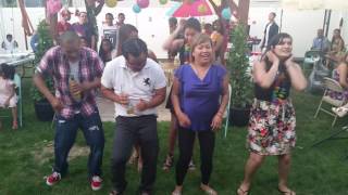 Lowell Town City khmer sweet sixteen party at home dancing part.1