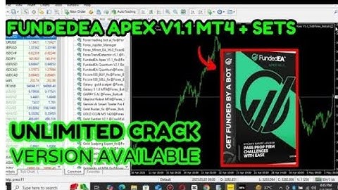 FundedEA Apex V1.1 MT4 + Sets |Category: MT4 EA (No DLL) Get Now Just$20.  #forex #bit