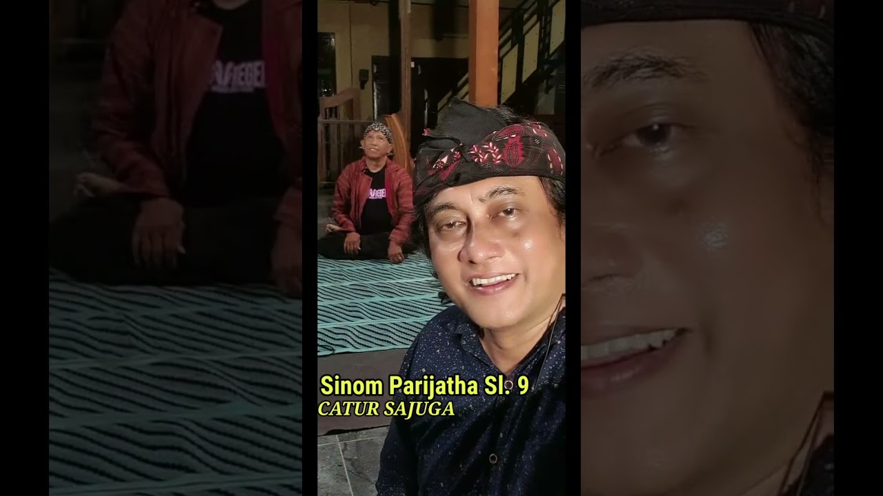 Sinom Parijatha Slendro 9 - CATUR SAJUGA live Record 