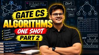 🔥 GATE CS ALGORITHMS ONE SHOT | PART 2 | Analysis of Algorithms | GATE CSE