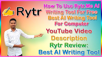 How To Use Rytr.Me AI Writing Tool For Free | Best AI Writing Tool For YouTube Description |