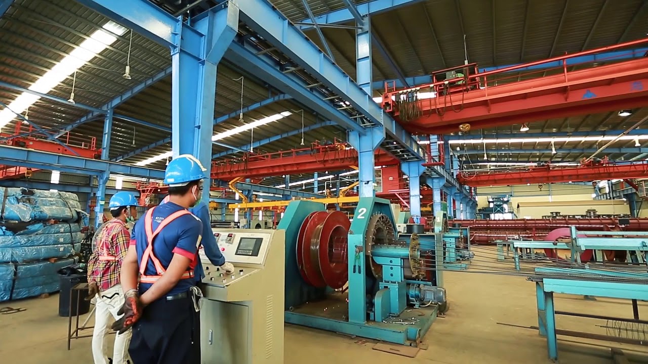 VJP Co., Ltd (Spun Pile Factory, Myanmar) - YouTube