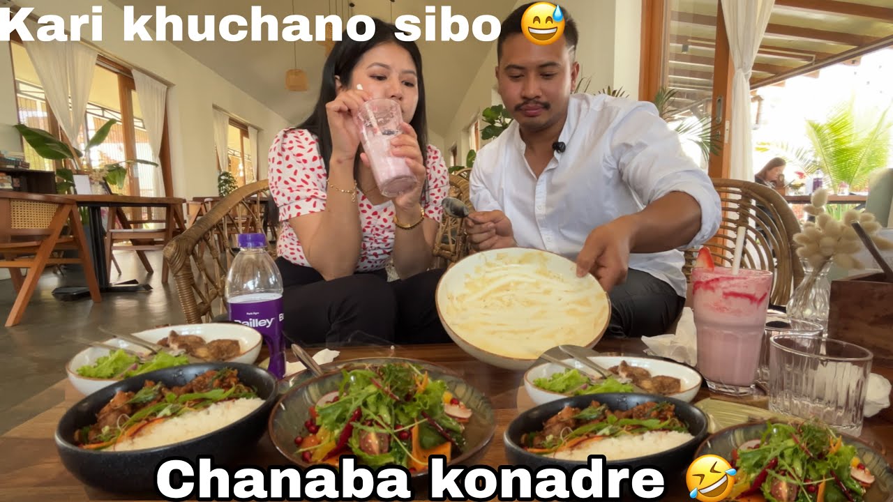 #CHANABA KONNADRE 🤣🤣MUKBANG// TAPTAI CHATHOKPA 😳#mukbang #viral #romantic #manipur 