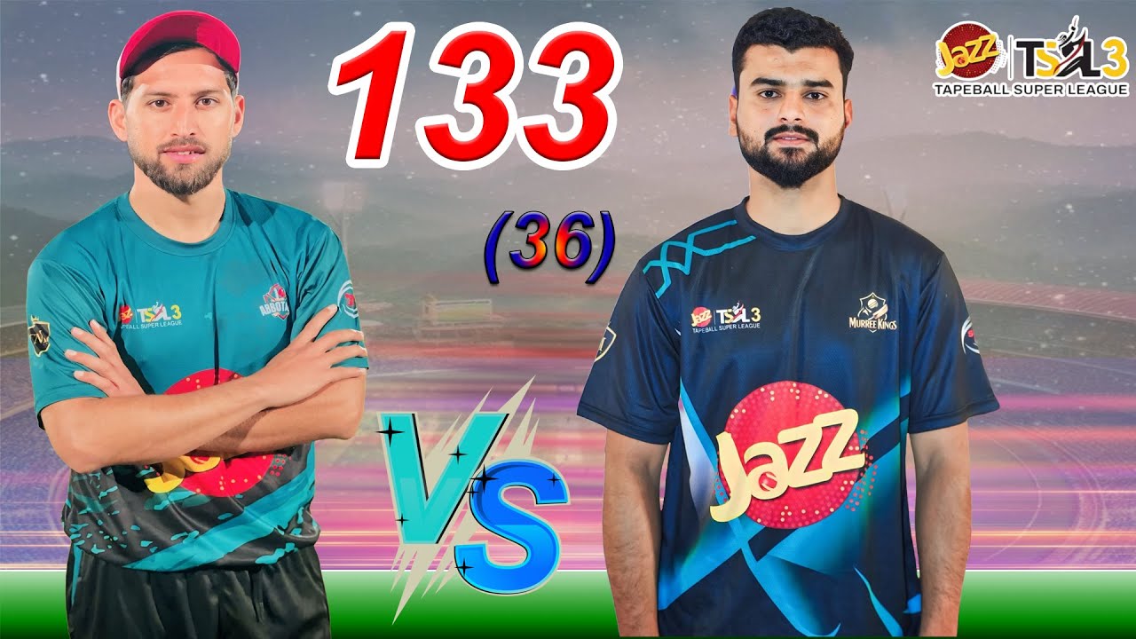 133 RUNS NEED 36 BALLS ONE OF THE BEST MATCH IN PAKISTAN TAPE BALL ...