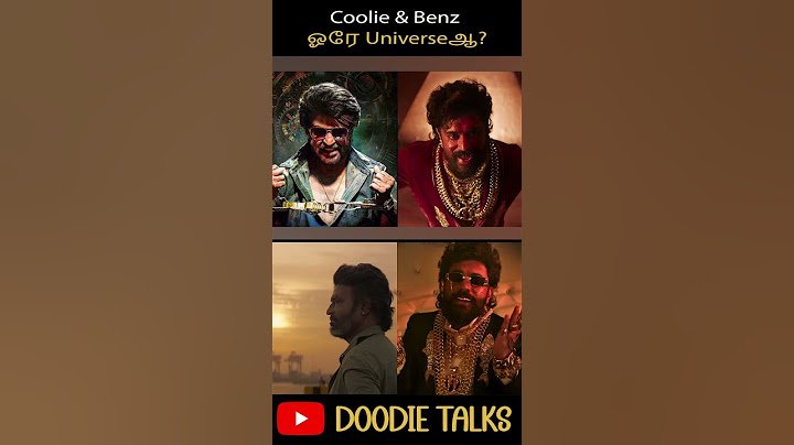 Benz Hidden Details – LCU Plot Twist EXPOSED! Promo-la Hidden Clues இதை கவனிச்சீங்களா? #DoodieTalks