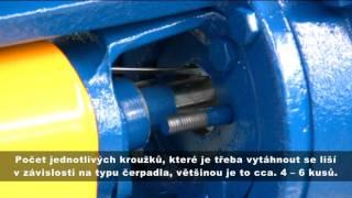 SIGMA PUMPY HRANICE - výměna ucpávkové šňůry
