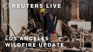 LIVE: Los Angeles officials give update on wildfire response