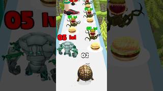 Animal Run Transform Evolution Level 1 To 3 #trending #trendingshorts #viralvideo #viralshorts