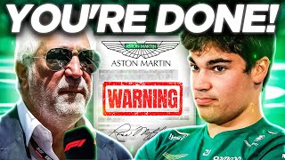 Aston Martin FURIOUS At Lance Stroll After HORRIBLE Chinese GP!