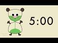 5-Minute Cute Sand Timer ⏳ | Calm Visual Countdown for Kids | Home & Classroom Timer
