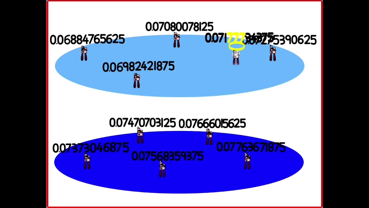 Numberblocks band 2048ths 15-16 (at 0.078125)