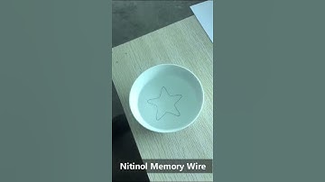 Nitinol Shape Memory Alloy (SMA) wire