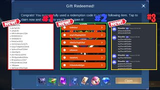 3 New Source of All ML Redeem Codes! Get Exclusive Redemption Codes for Diamonds, Skins, and More!
