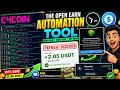 THE OPEN EARN Automation Tool 💰 $2.05 USDT Payment Proof | Earn Crypto Gratis Tanpa Modal 2026