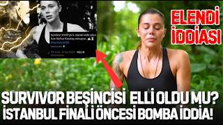 Survivor Elenen Yarışmacı İfşa Oldu İddası! İstanbul Finali Öncesi Şok İddia! Veda Eden İsim...