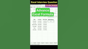 🚀 Advanced Excel Tricks aur Formulas for Job Interview | Excel Tips aur Tricks ||💯👌🏽|| #shorts #yt