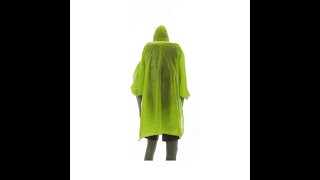 Ultralight Rain Jacket Single Person Hiking Cycling Raincoat Camping Poncho Mini Tarp Multifunction
