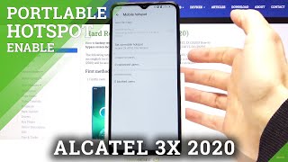 How to Enable Portable Hotspot in ALCATEL 3X (2020) – WiFi Sharing screenshot 5