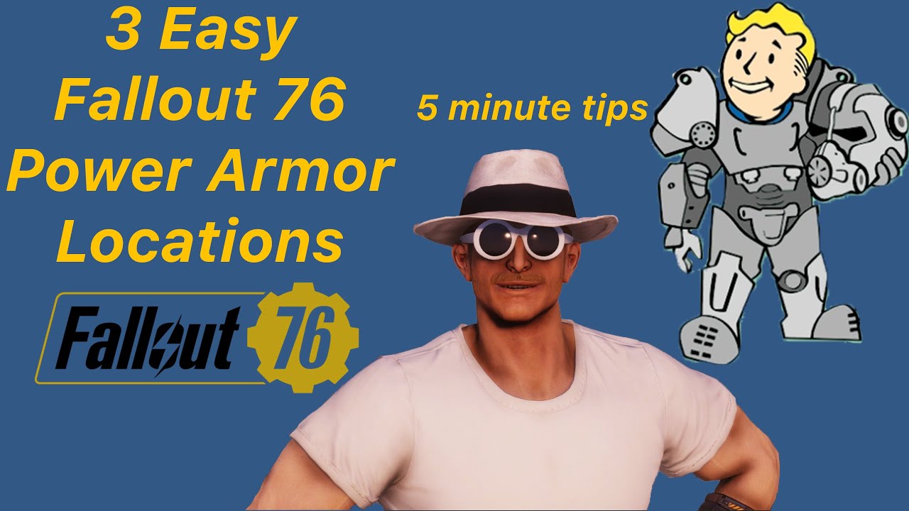 5 Minute Tips 3 Easy Power Armor Locations For New Players