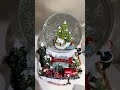 Raz 7.75" Musical Lighted Water Globe with Train Christmas Decoration 4616293