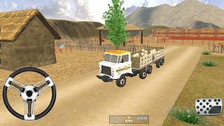 動物貨物トラックシミュレーター // 野生動物輸送ゲーム3D // Androidゲームプレイマラヤーラム語 screenshot 3