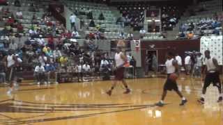 Celebrity Rasheed "Old Man" Wallace Misses Long 3! P.J. Hairston Skies, but Misses Dunk! NC Pro Am Streetball Wealth