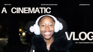 A Cinematic Day in Downtown | Realistic City Vlog | Exploring the City